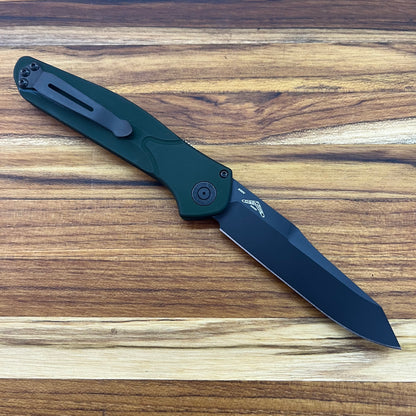 Benchmade Osborne 3.5" Auto w/ Green Aluminum Handle