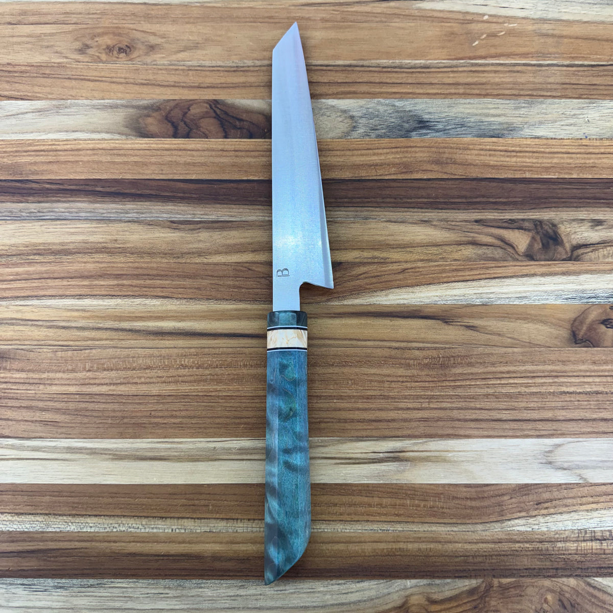 Baldwin Blades 165mm (6.5") Petty w/ K-Tip & Emerald Maple Handle