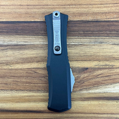 Microtech Hera II Mini Apocalyptic T/E 3" OTF w/ Black Aluminum Handle