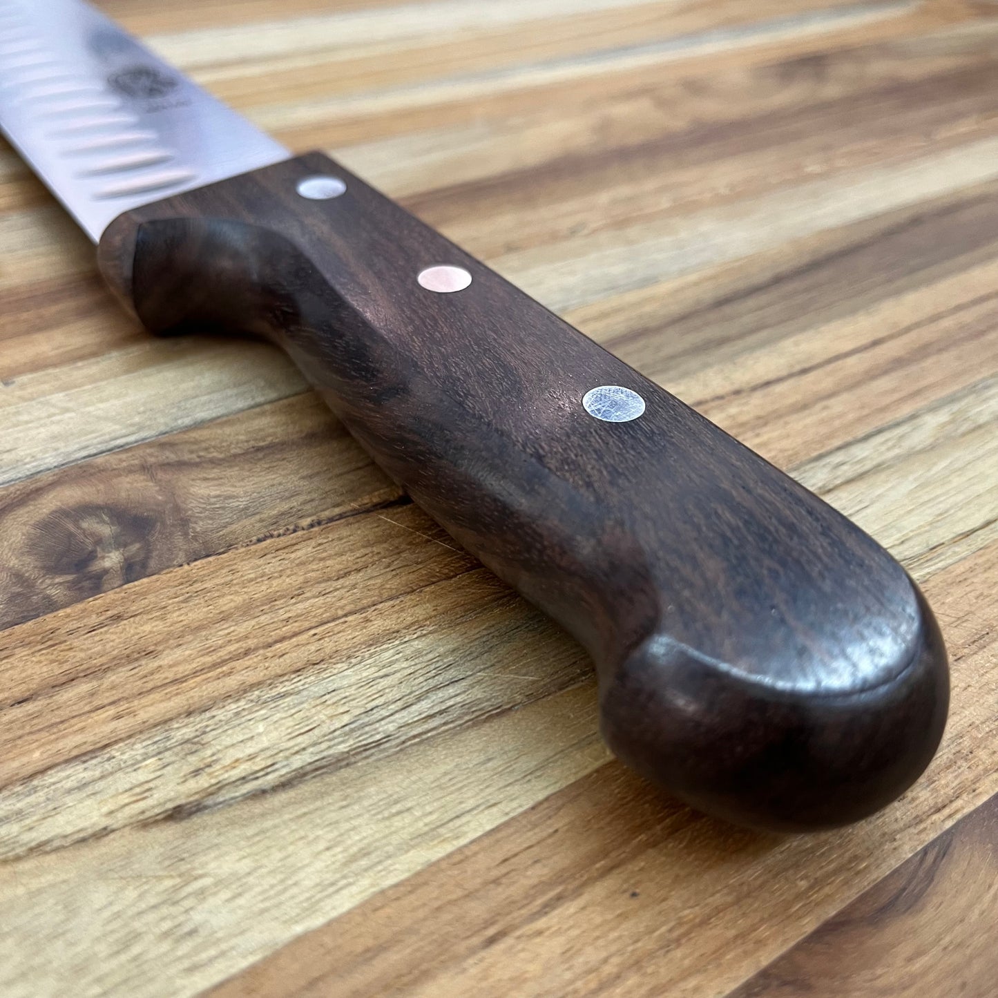 Victorinox Rosewood 10" Extra-Tall Roast Beef Slicing Knife w/ Hollow-Ground