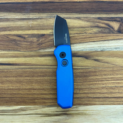 Pro-Tech Runt 5 2" Auto w/ Blue Aluminum Handle