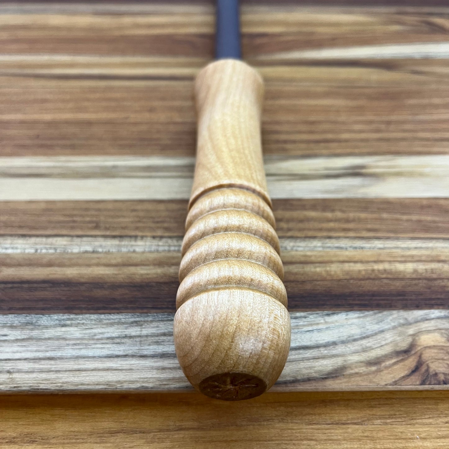 PEC Medium Ceramic 10" Honing Rod w/ Natural Handle
