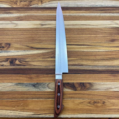 Kikuichi Elite Warikomi Gold 240mm (9.5") Sujihiki