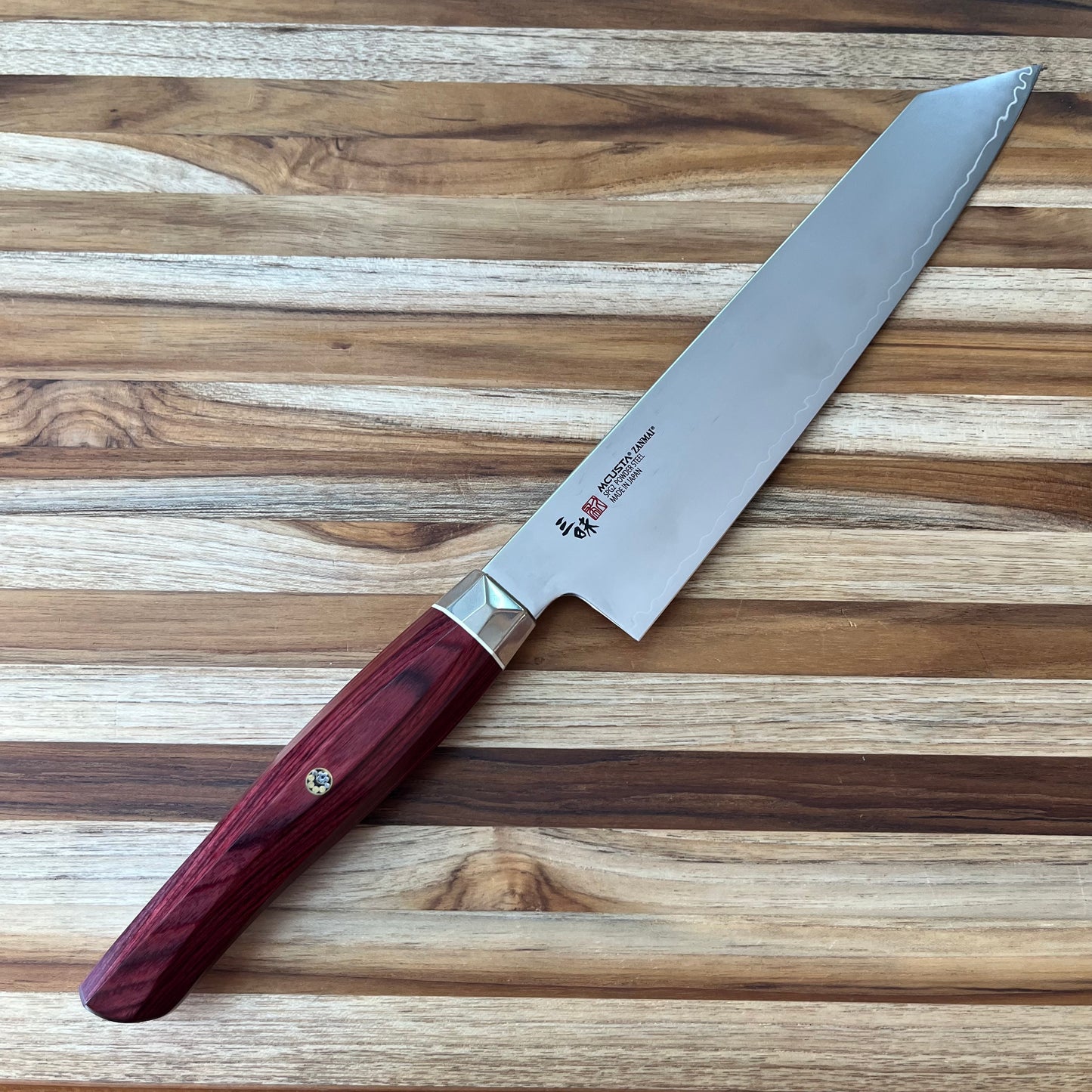 Mcusta Zanmai Revolution Red 230mm (9") Kiritsuke