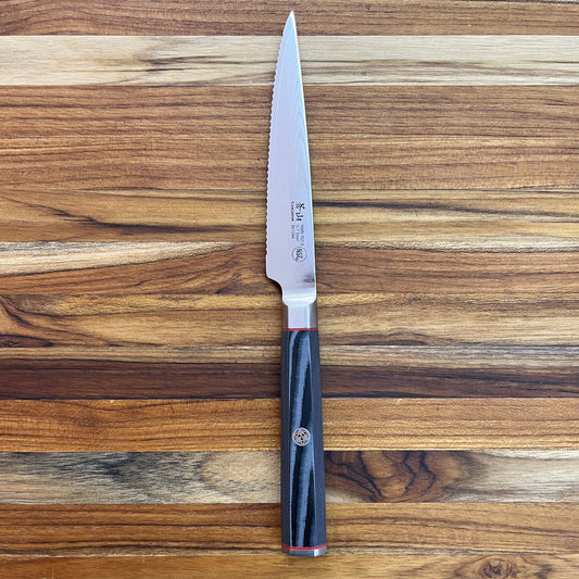 Cangshan Yari 5" Serrated Utility Knife w/ Saya
