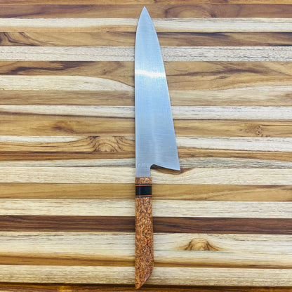 Baldwin Blades 9.25" Gyuto in 26C3 and Orange Black Ash