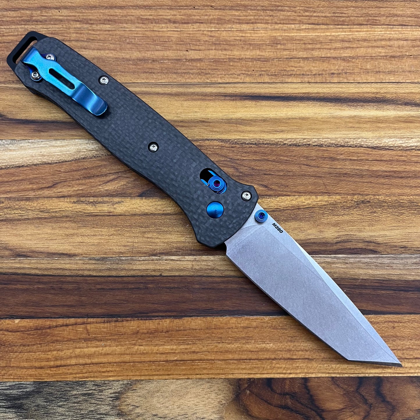 Benchmade Bailout 3.5" Folding Knife w/ Carbon Fiber Handle