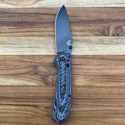 Benchmade Freek 3.6" Folding Knife w/ Grey/Black G10 Handles