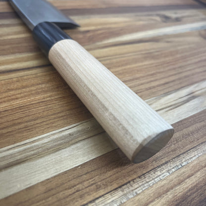 *Discontinued* Kikuichi Elite Warikomi Gold 150mm (6") Deba w/ Ho-Wood Handle