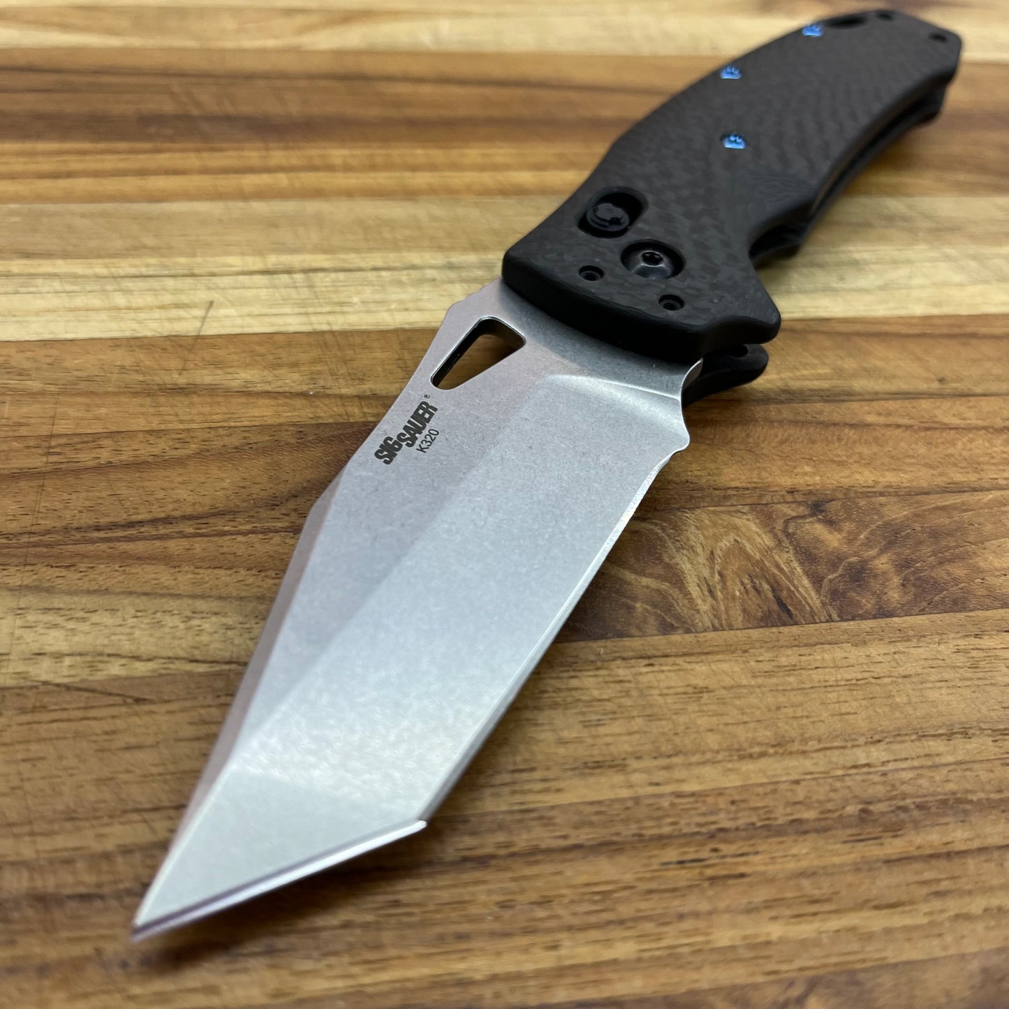 Hogue Collector SIG Sauer K320 3.5" Folder with Tanto and Carbon Fiber