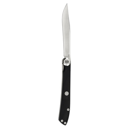 Kai Personal Folding Steak Knife 3.25" w/ Black POM Handle and Sheath