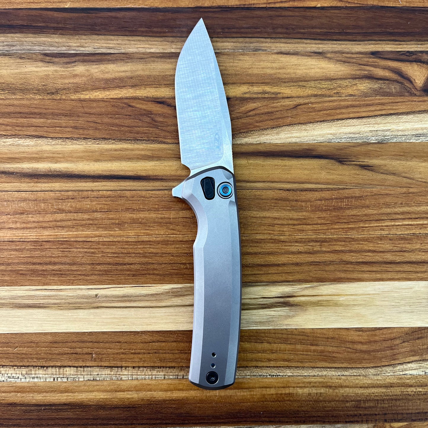 Zero Tolerance ZT Original TI 3" Folding Knife w/ Silver Handle