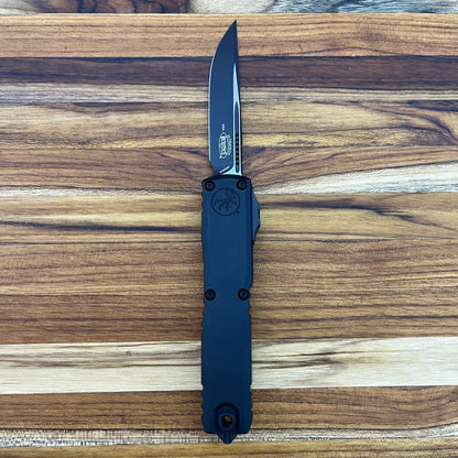 Microtech Ultratech Gen III ZBP 3.5" All Black OTF w/ Aluminum Handle