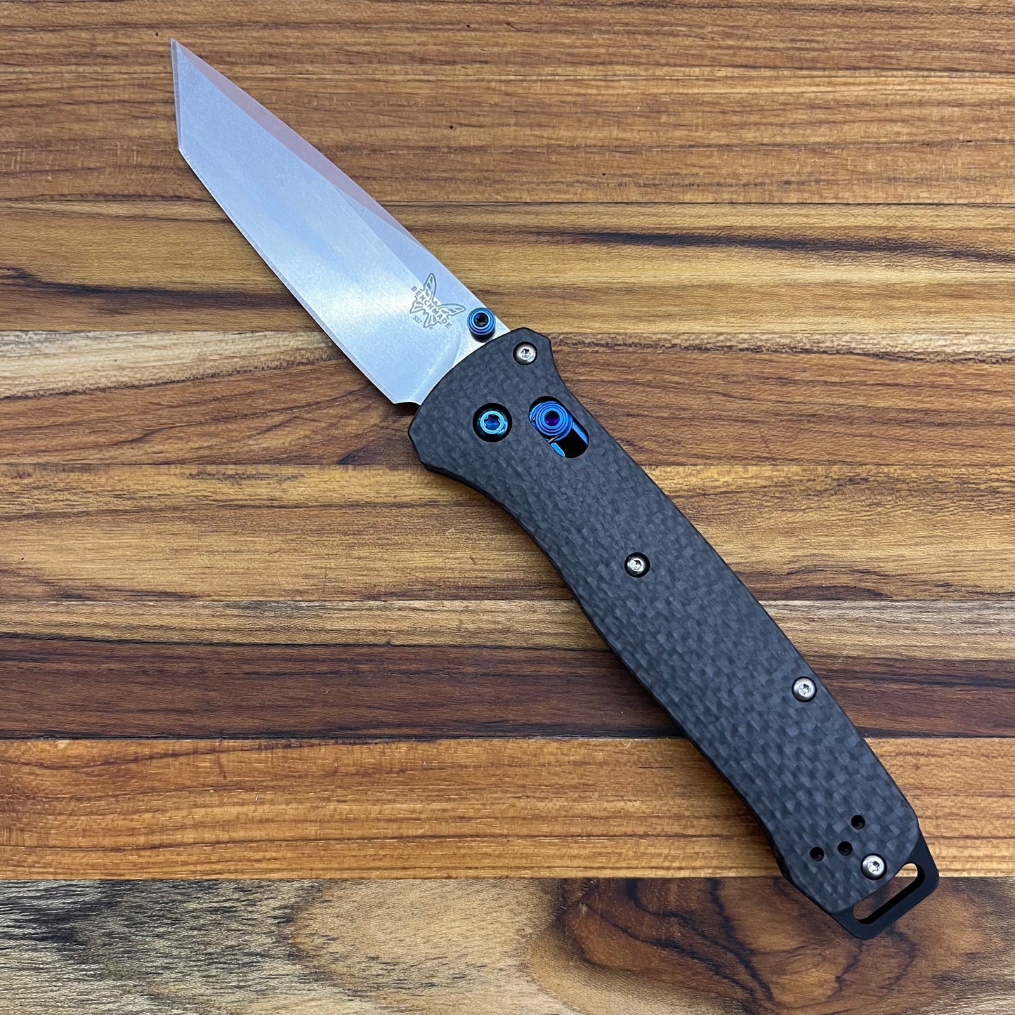 Benchmade Bailout 3.5" Folding Knife w/ Carbon Fiber Handle