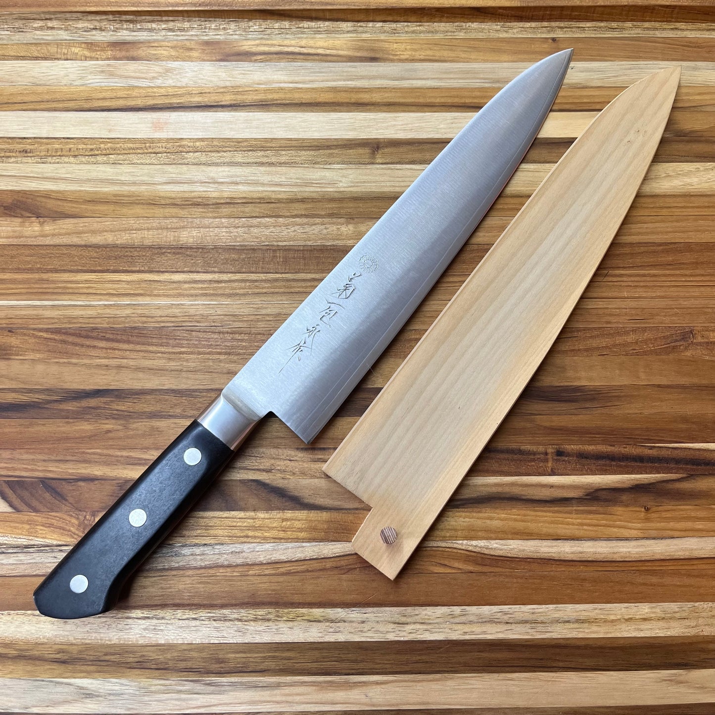 *DISCONTINUED* Kikuichi Swedish Gold Warikomi 270mm (10.5") Gyuto w/ Saya