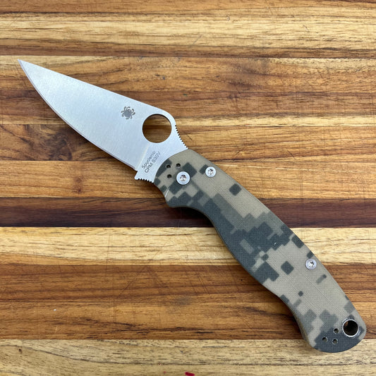Spyderco Para Military 2 Camo G10 Folder