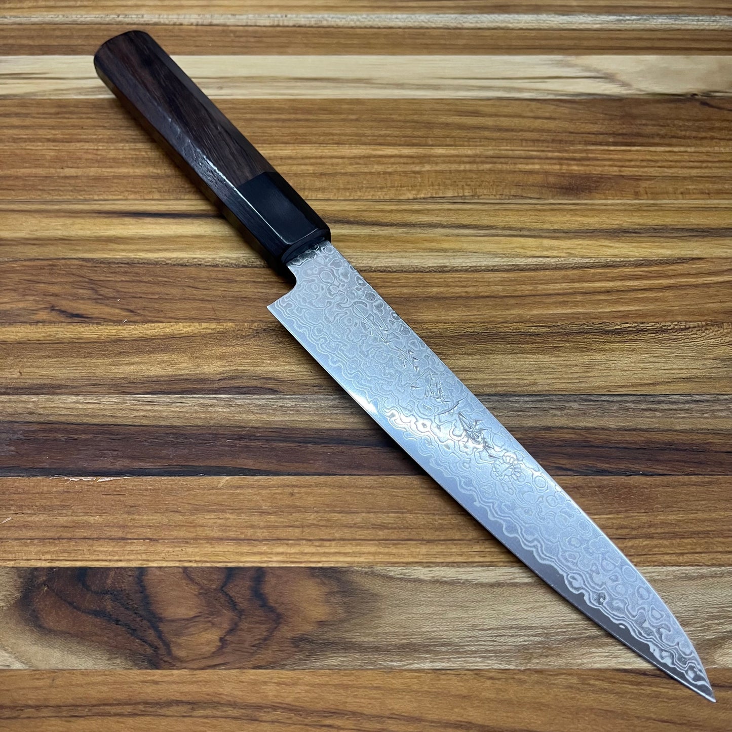 Kikuichi Nickel Warikomi Damascus 150mm (6") Petty