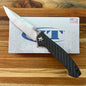 Zero Tolerance Large Sinkevich 4" Flipping Knife w/ Carbon Fiber Front & Titanium Back Handle