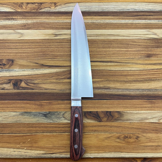 Kikuichi Elite Warikomi Gold 240mm (9.5") Gyuto