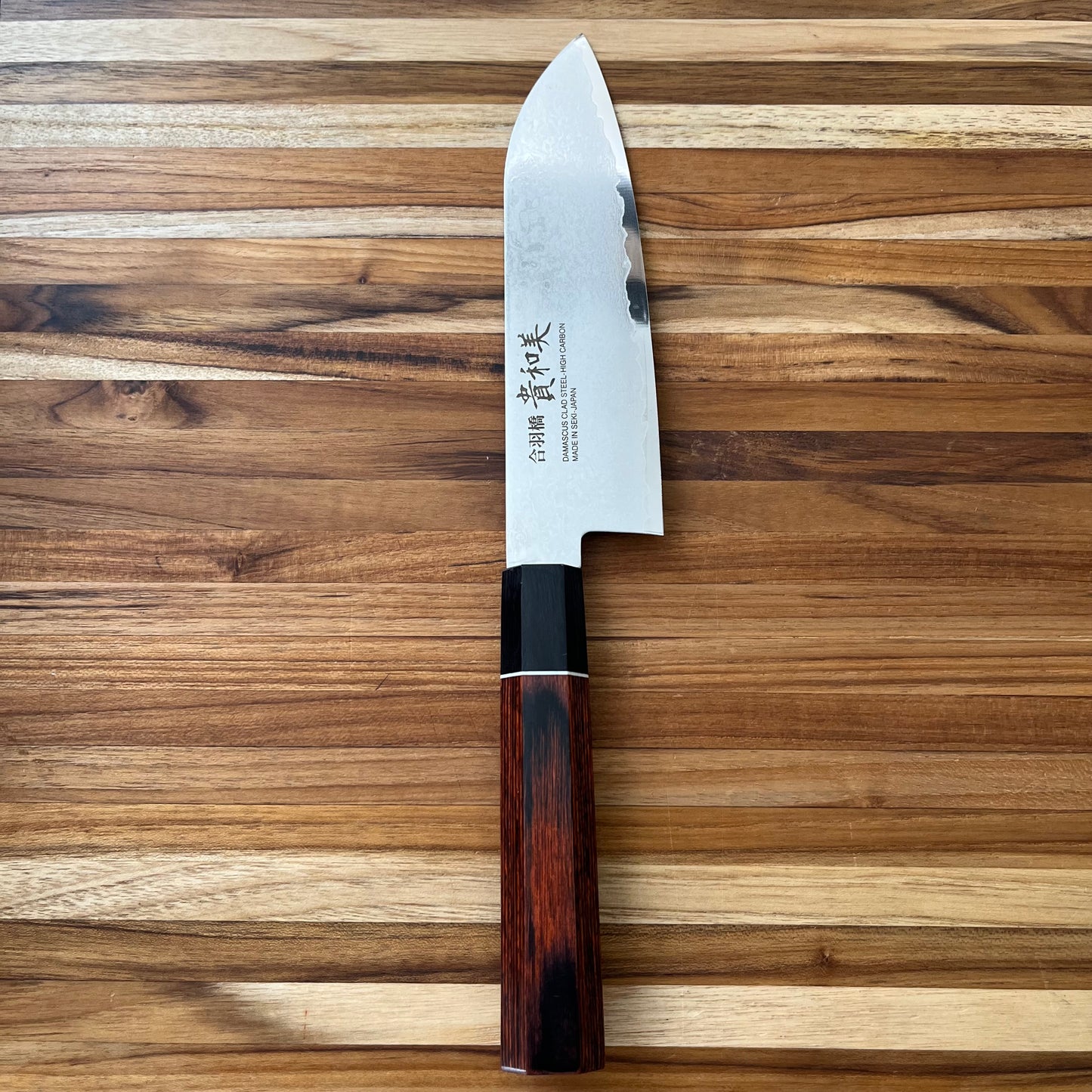 Kiwami 8A 170mm Santoku  w/ Pakkawood Handle