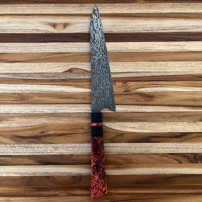 Alfredo Faccipieri Artisanal 220mm (8.5") Gyuto w/ K-Tip & Red Maple Handle