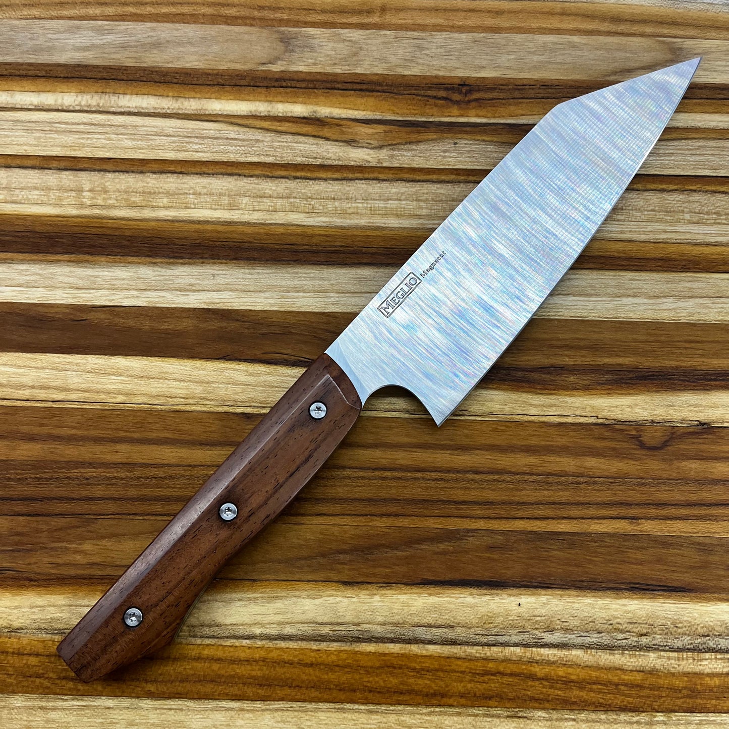 Meglio Semi-Custom 6.5" Satin Kiritsuke w/ River Red Gum Handle