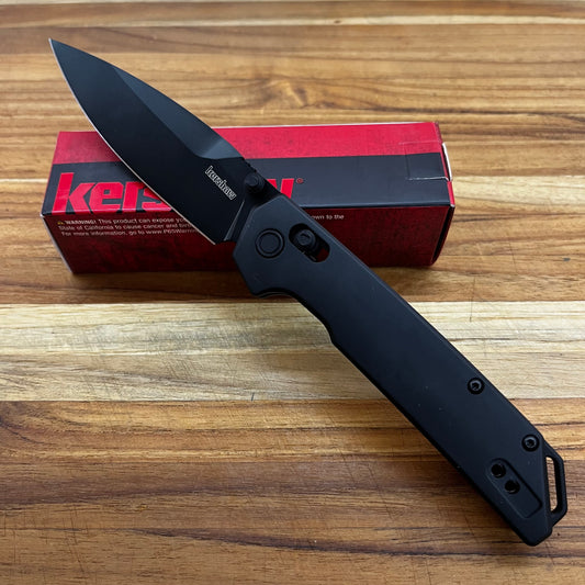Kershaw Iridium 3.5" All Black Folding Knife