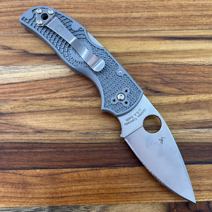 Spyderco Grey Maxamet Native 5