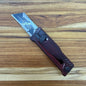 Reate Exo-U Gravity 2.5" Utility Knife w/ Distressed Red Handle