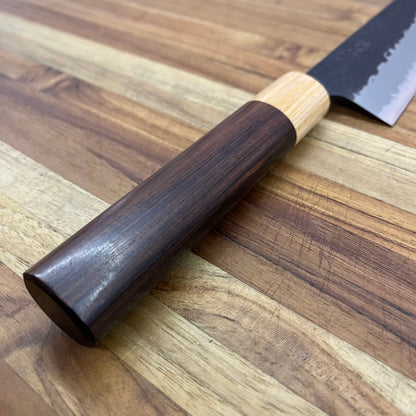 Tsunehisa 175mm (6.75") Kurouchi Super Aogami Bunka