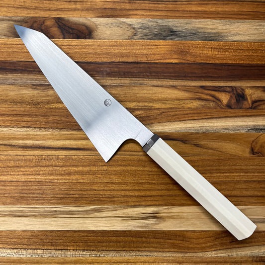 Enceladus 180mm (7") K-Tip Petty w/ Faux Ivory & Titanium Handle