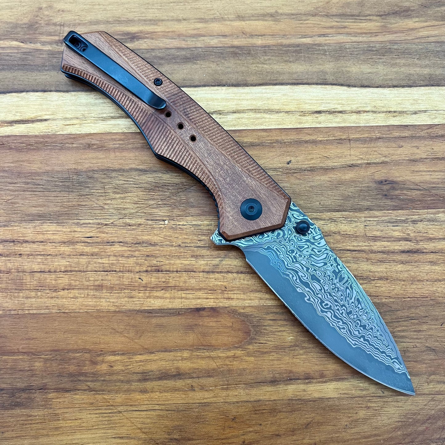 Civivi Photonix 3.5" Folding Knife w/ Guibourtia Wood Handle