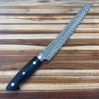 Zwilling Kramer Euroline Stainless Steel Damascus 10" Bread Knife