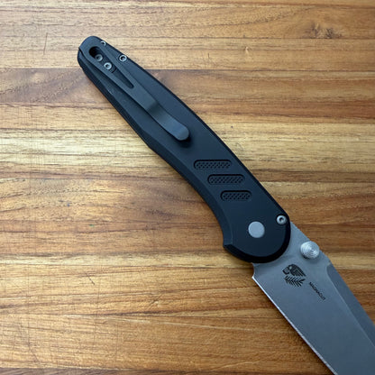 Pro-Tech Avalon 4.25" Folding Knife w/ Knurled Black Aluminum Handle