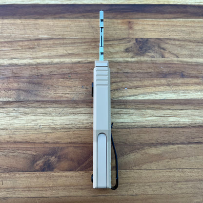 Reate Exo-U Gravity 2.5" Utility Knife w/ Tan Speedhole Handle