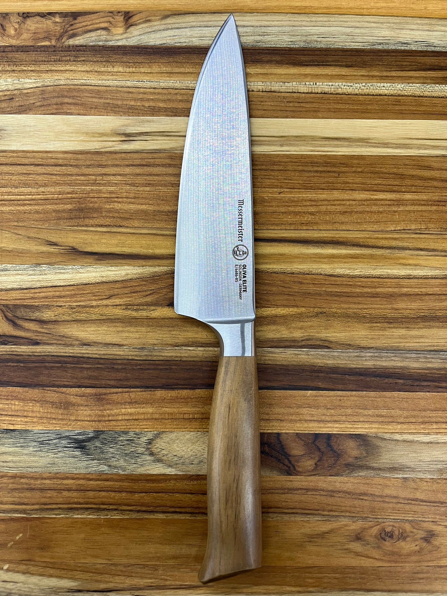 Messermeister Oliva Elité 8" Stealth Chef's Knife