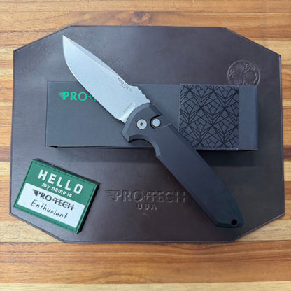 Pro-Tech Rockeye 3.25" Auto w/ Black Aluminum Handle