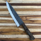 Running Man Forge Custom 215mm (8.5") Thin Forged Gyuto w/ Grey-Brown Curly Walnut Handle