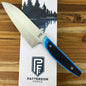 Patterson Forge Semi-Custom 120mm (4.75") Petty w/ Retro Blue TRD G10 Handle