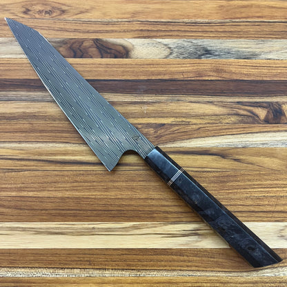 Alfredo Faccipieri 215mm (8.5") Gyuto w/ Vegas Forge Damascus & Black Buckeye Burl Handle