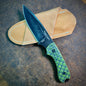 Bradford Knives Guardian 3.2 M390 Textured Green Fixed Blade