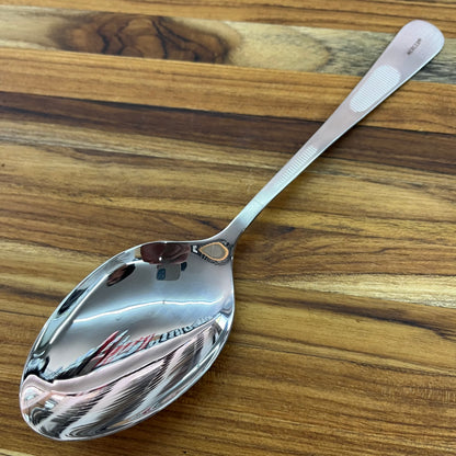 Mercer Tool 9" Satin Solid Bowl Plating Spoon