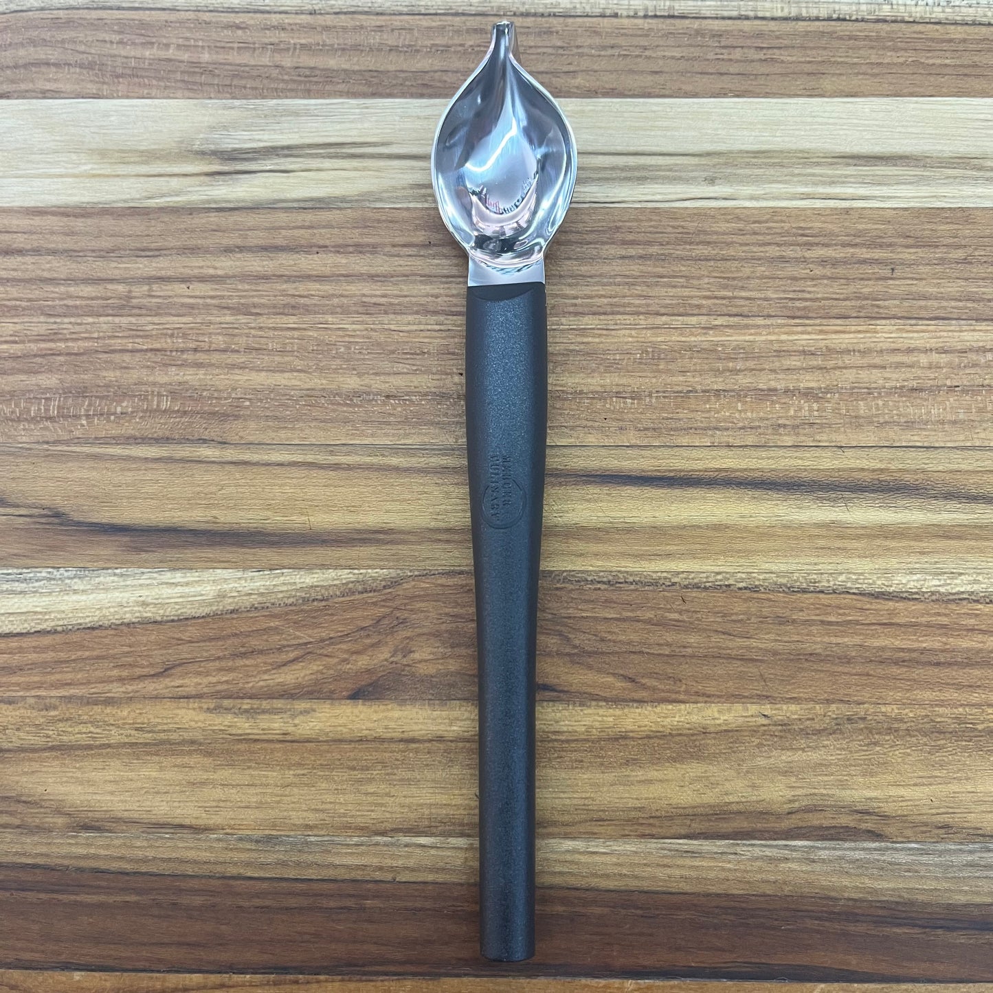 Mercer Tool 7" Small Precision Spoon w/ Spout & Texture Nylon Handle