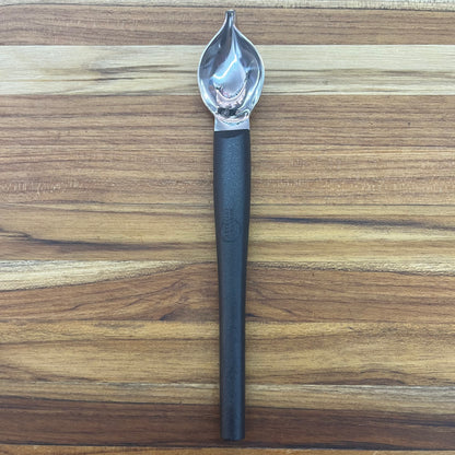 Mercer Tool 7" Small Precision Spoon w/ Spout & Texture Nylon Handle