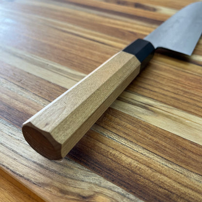 Kikuichi Kasumi Aoko Blue Carbon Damascus 210mm (8.25") Gyuto