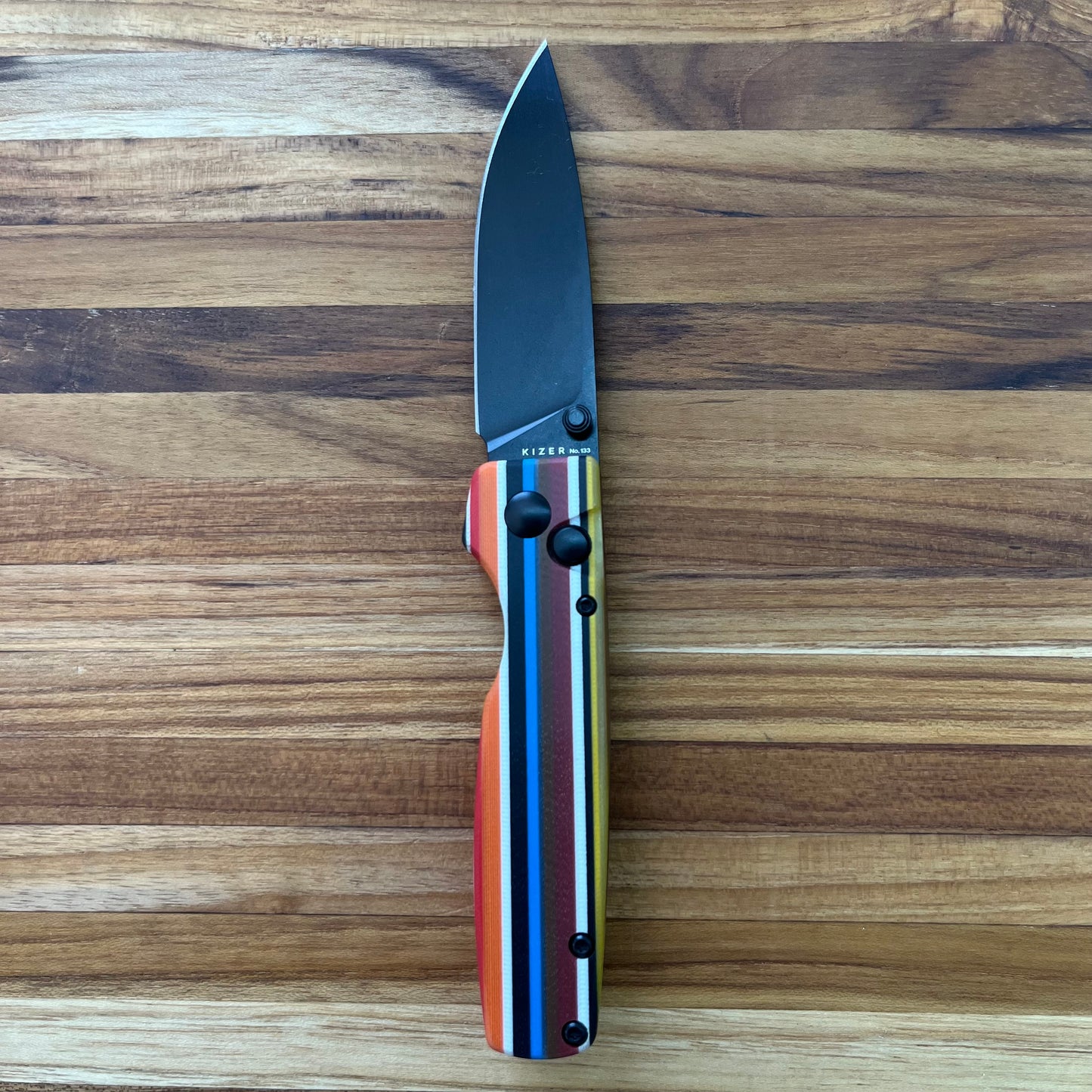 Kizer Cutlery Vanguard Serape Series 3" Folding Knife