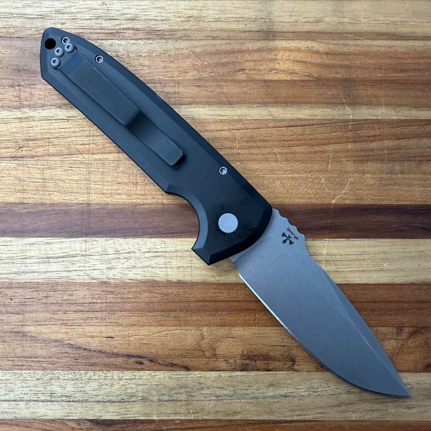 Pro-Tech Rockeye 3.25" Auto w/ Black Aluminum Handle