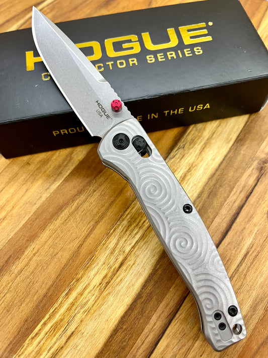 Hogue 24491-LIM Mysto Titanium Magnacut Clip Point Folder