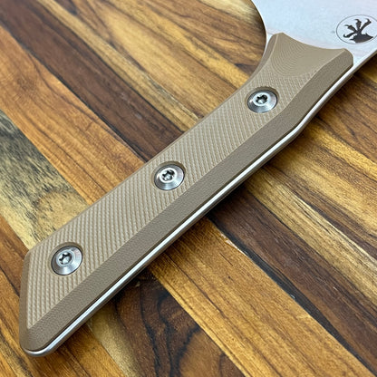 Microtech Culinary 6" Santoku w/ Coyote Tan G10 Handle