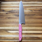 Meglio Production 10" Satin Gyuto 2.0 w/ Pink G10 Handle